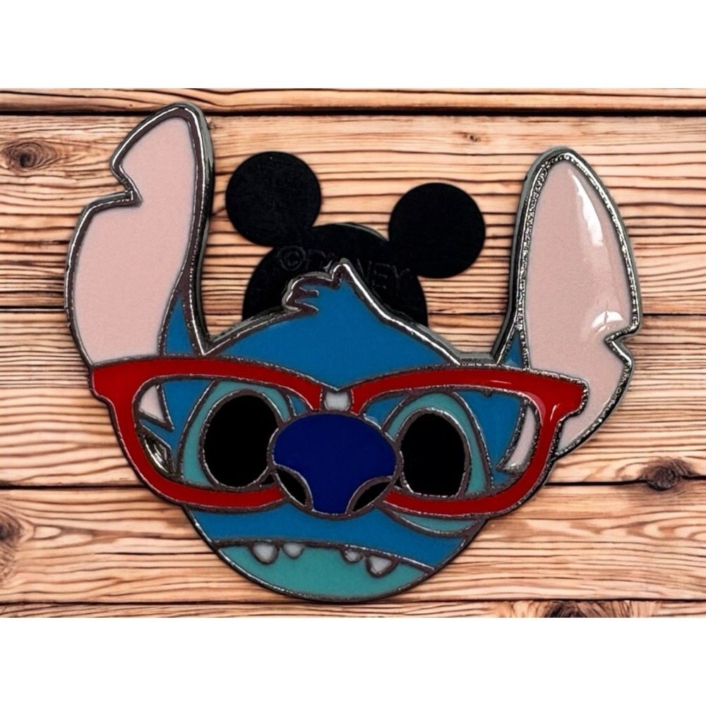 Stitch Nerds Rock Head Collection Individual Disney Trading Pin Lilo